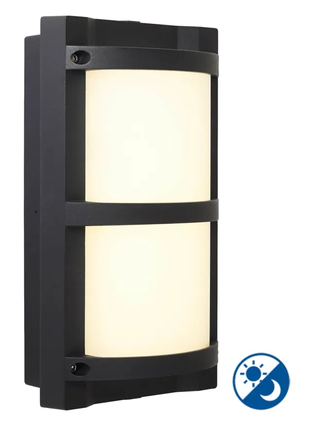 Tuincentrum Heerdink gevel lamp zwart LED 8W sensor