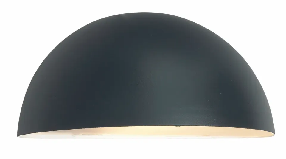 Tuincentrum Heerdink Selva wandlamp buiten zwart E27 downlight