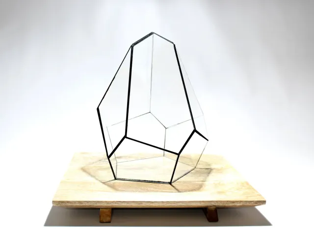 Urbanjungl Jungle Gem geometrisch terrarium glas 16 cm