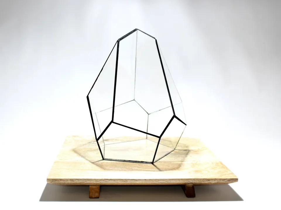 Urbanjungl Jungle Gem geometrisch terrarium glas 16 cm