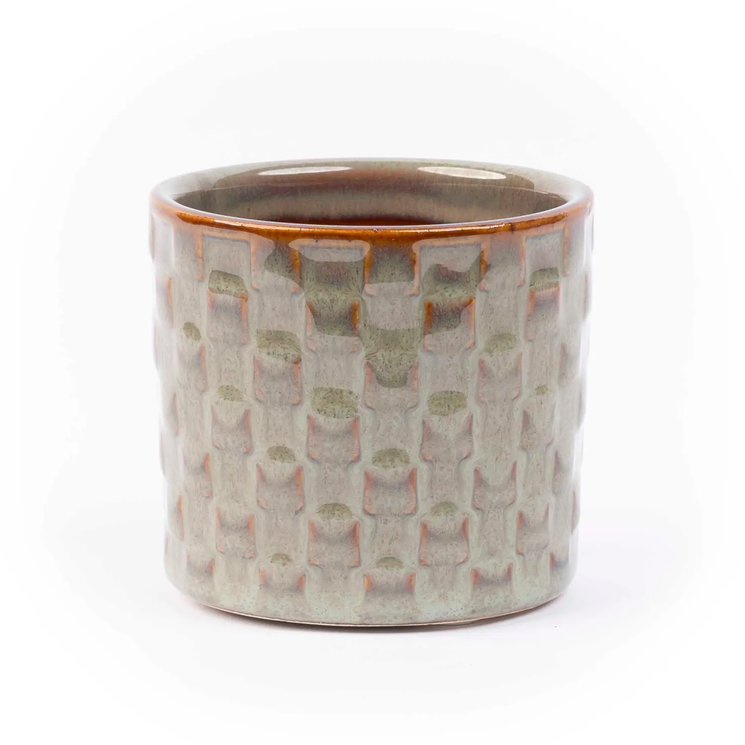 Urbanjungl Madrid mini pot set 6 keramiek 7,2 cm