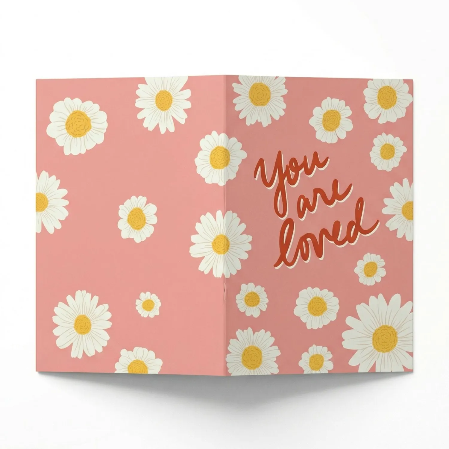 Urbanjungl You Are Loved wenskaart A6 gevouwen