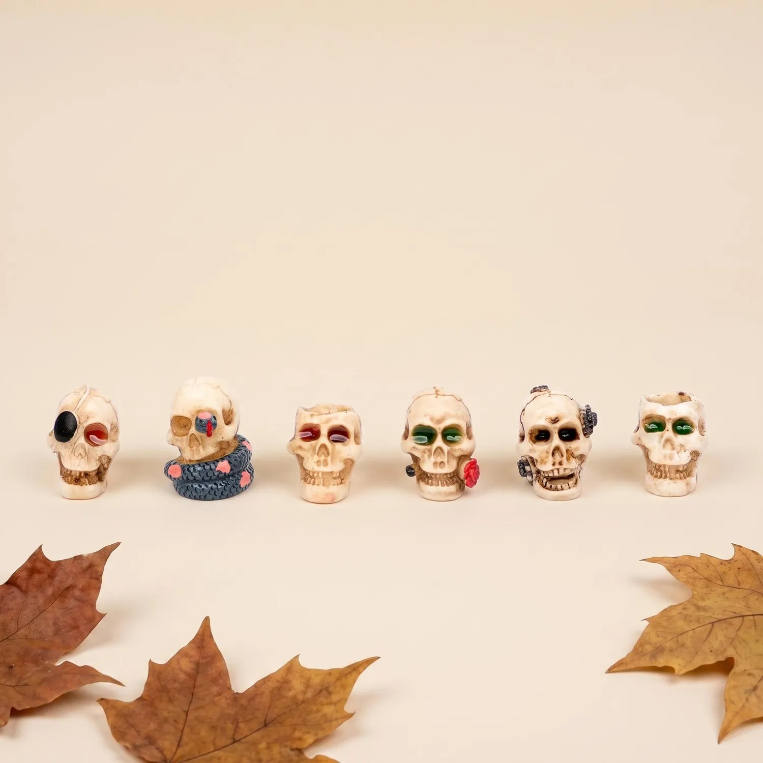 Urbanjungl Skulls Gone Wild Miniatuurfiguren 6 stuks