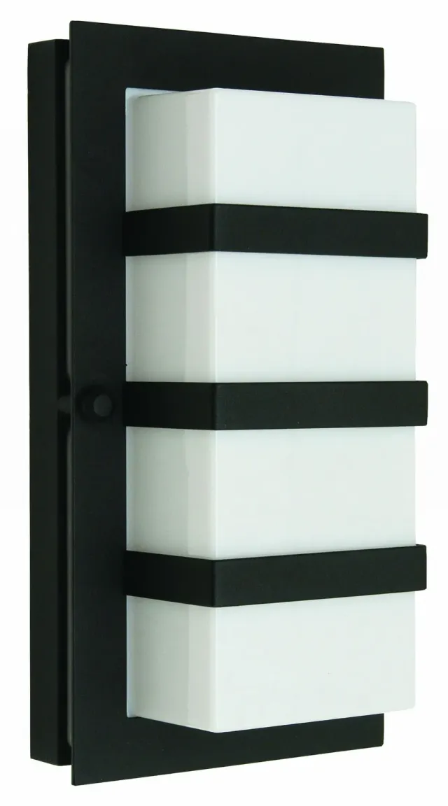Timbra Gevel zwart E27 buitenlamp gevel matzwart