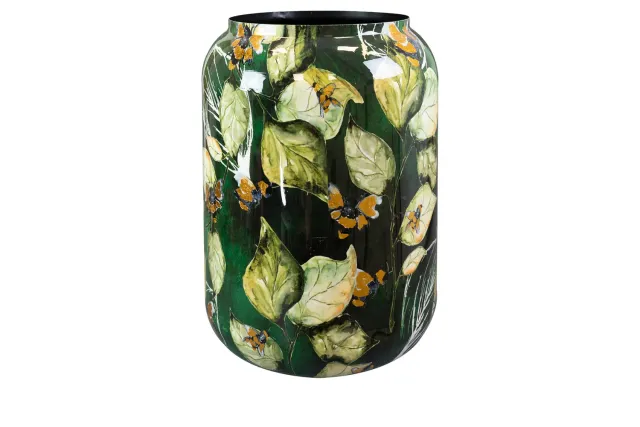 Tuincentrum Heerdink Bee bloempot green 46 cm metaal