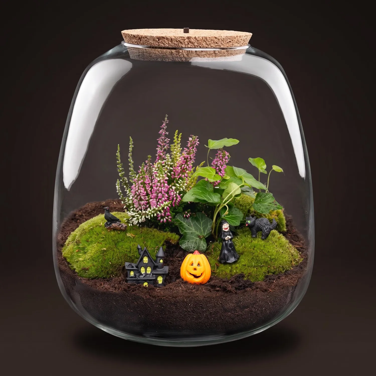 Urbanjungl Emma Trick or Treat Village Terrarium 23 cm Halloween