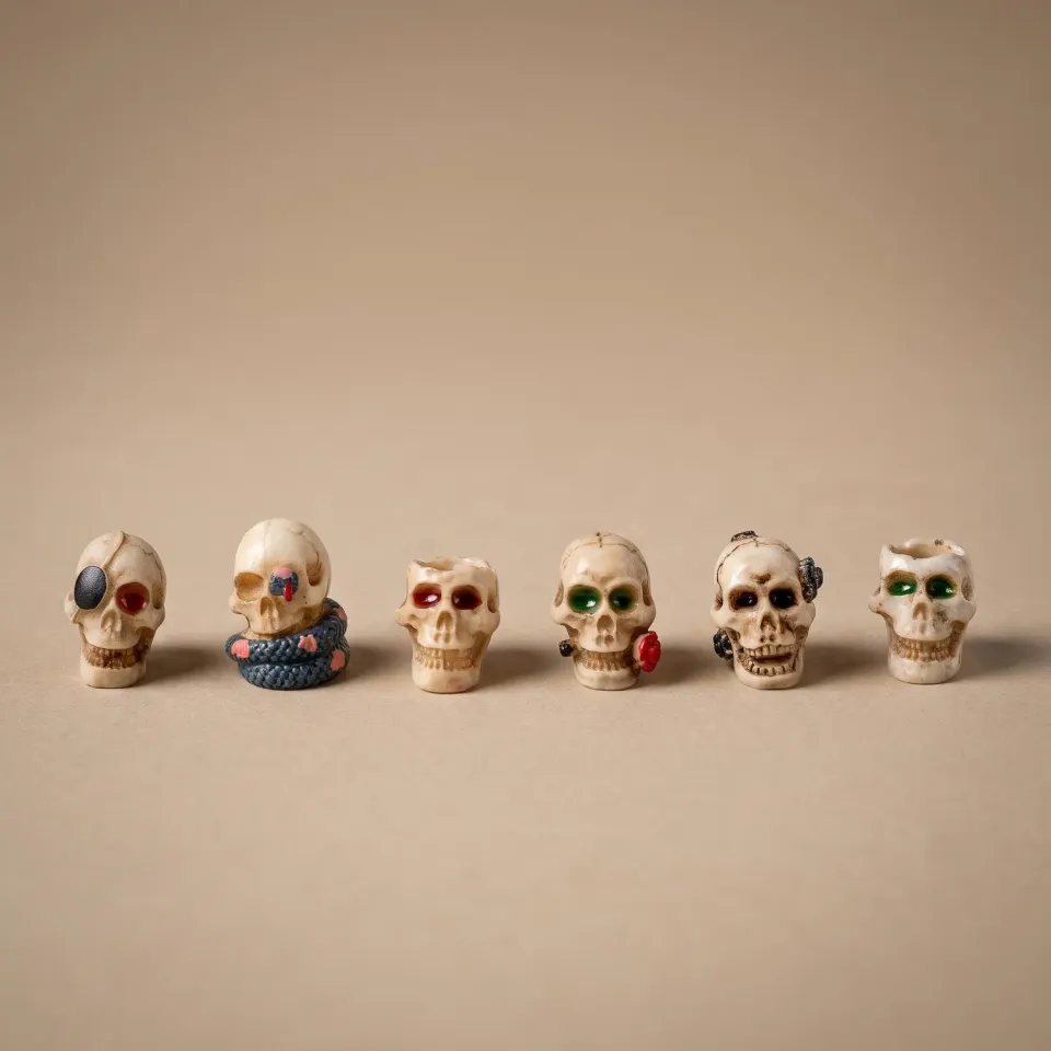 Urbanjungl Skulls Gone Wild Miniatuurfiguren 6 stuks