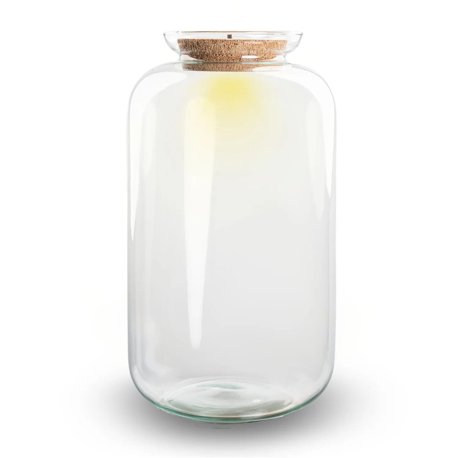 Urbanjungl Sven XL terrarium fles 15L met LED-kurk