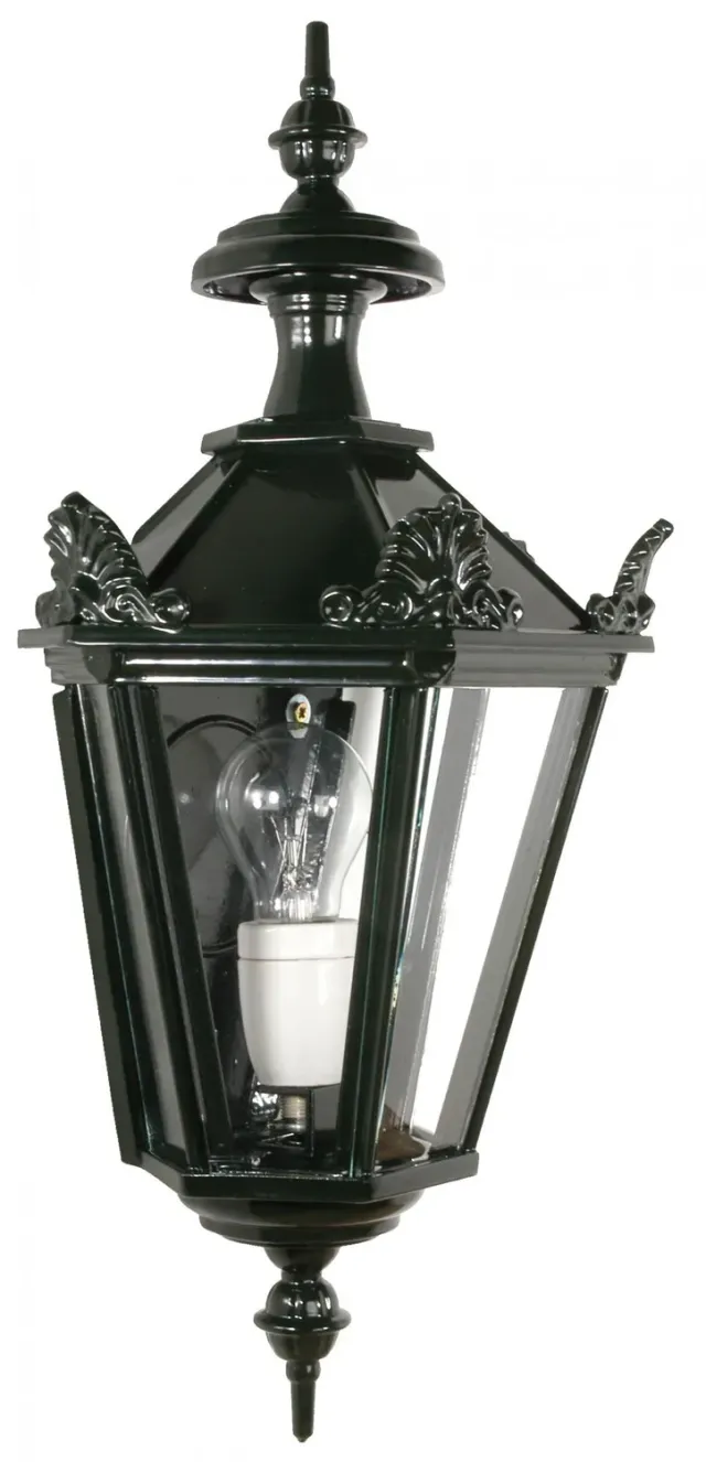 Nuova Gevel 52cm Plat Groen Kroon Buitenlamp E27