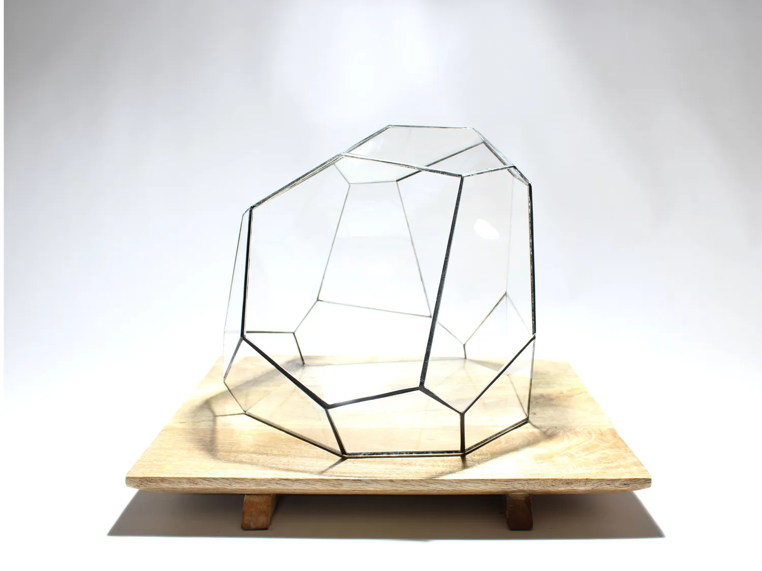 Urbanjungl Torno geometric terrarium glas 28x26x24 cm