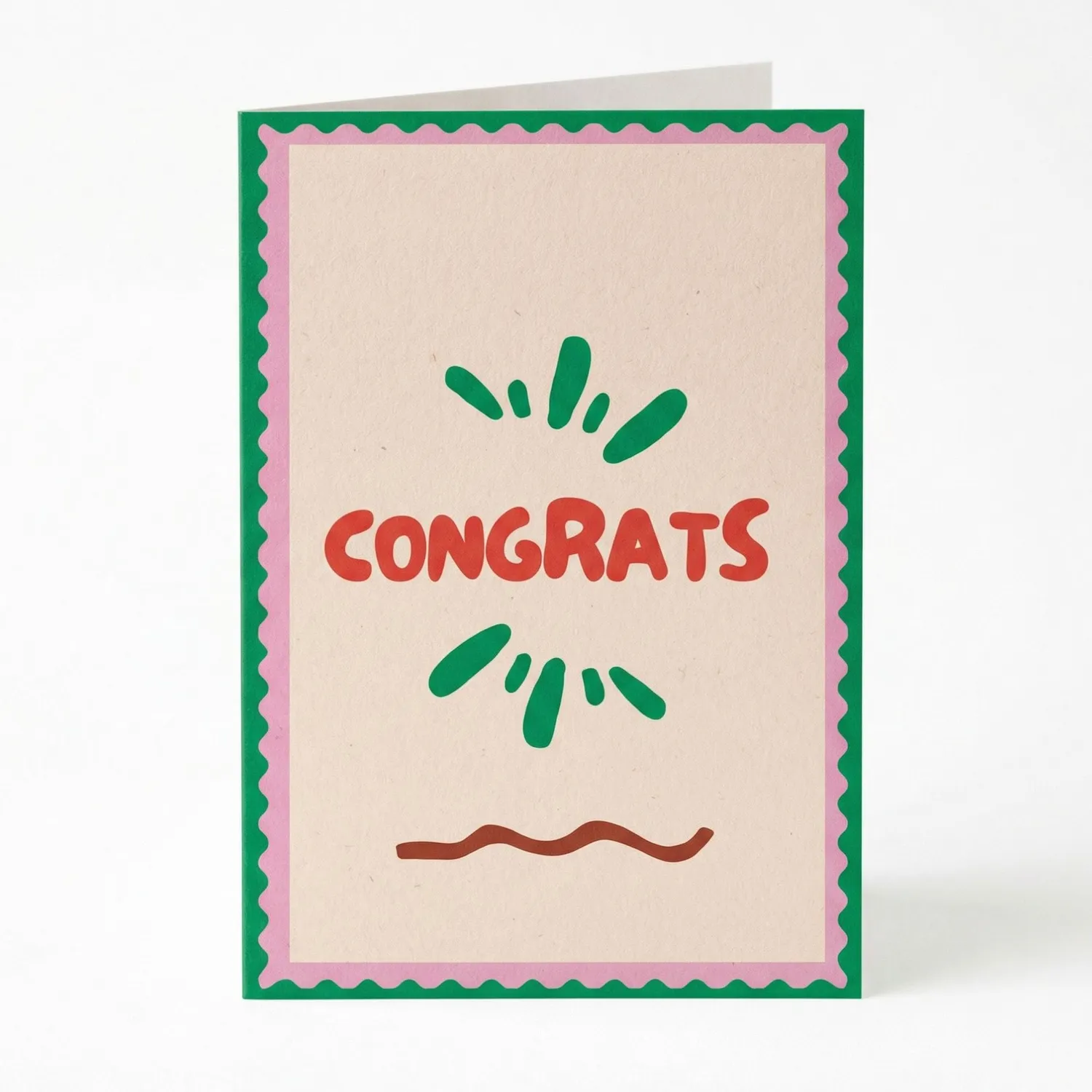 Urbanjungl Wenskaart A6 gevouwen Thank you kaart