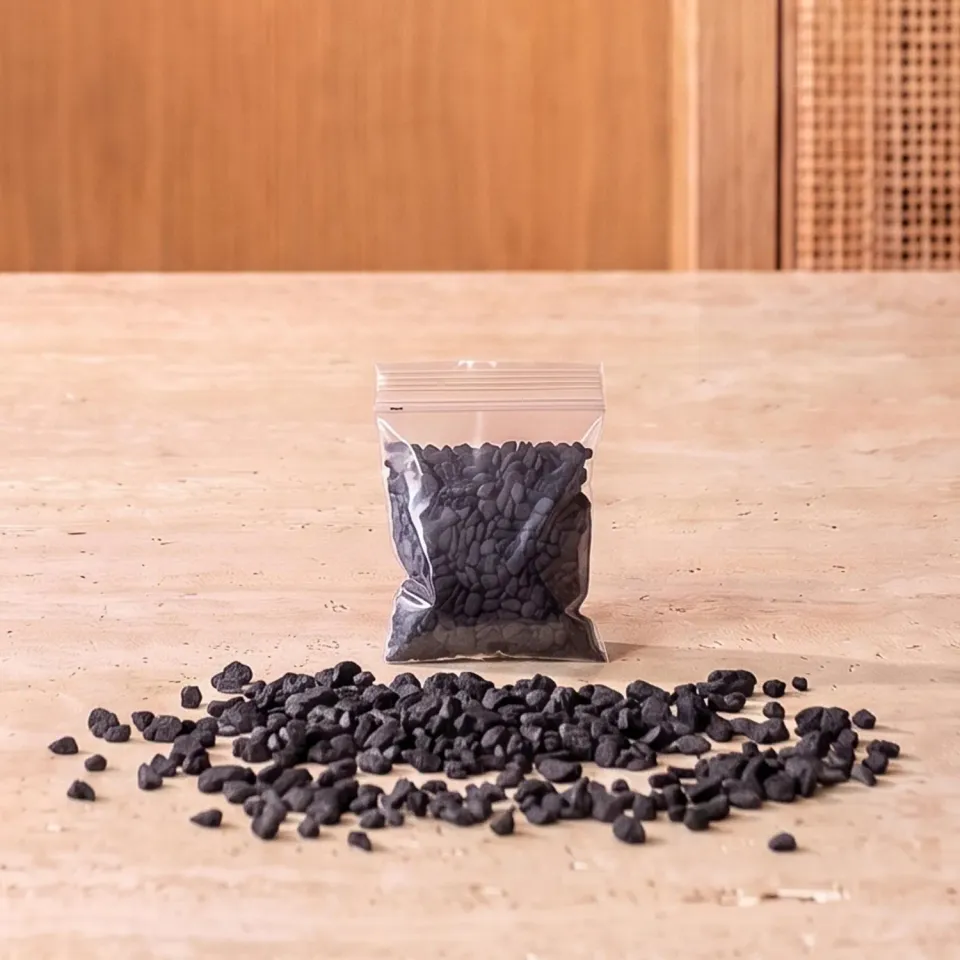 Urbanjungl actieve kool terrarium 25 gram filter