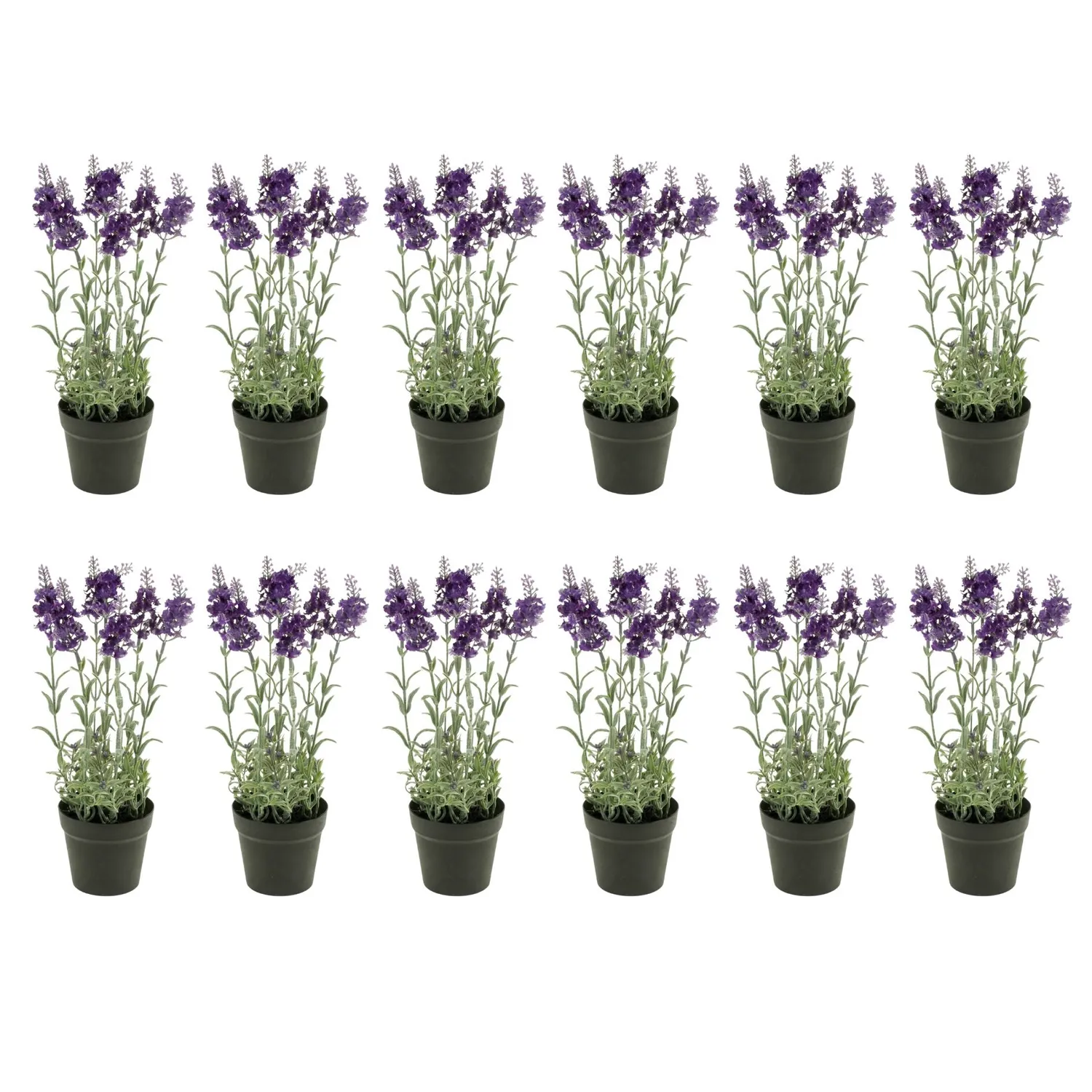 Urbanjungl Lavender kunstplant 28 cm paars in pot