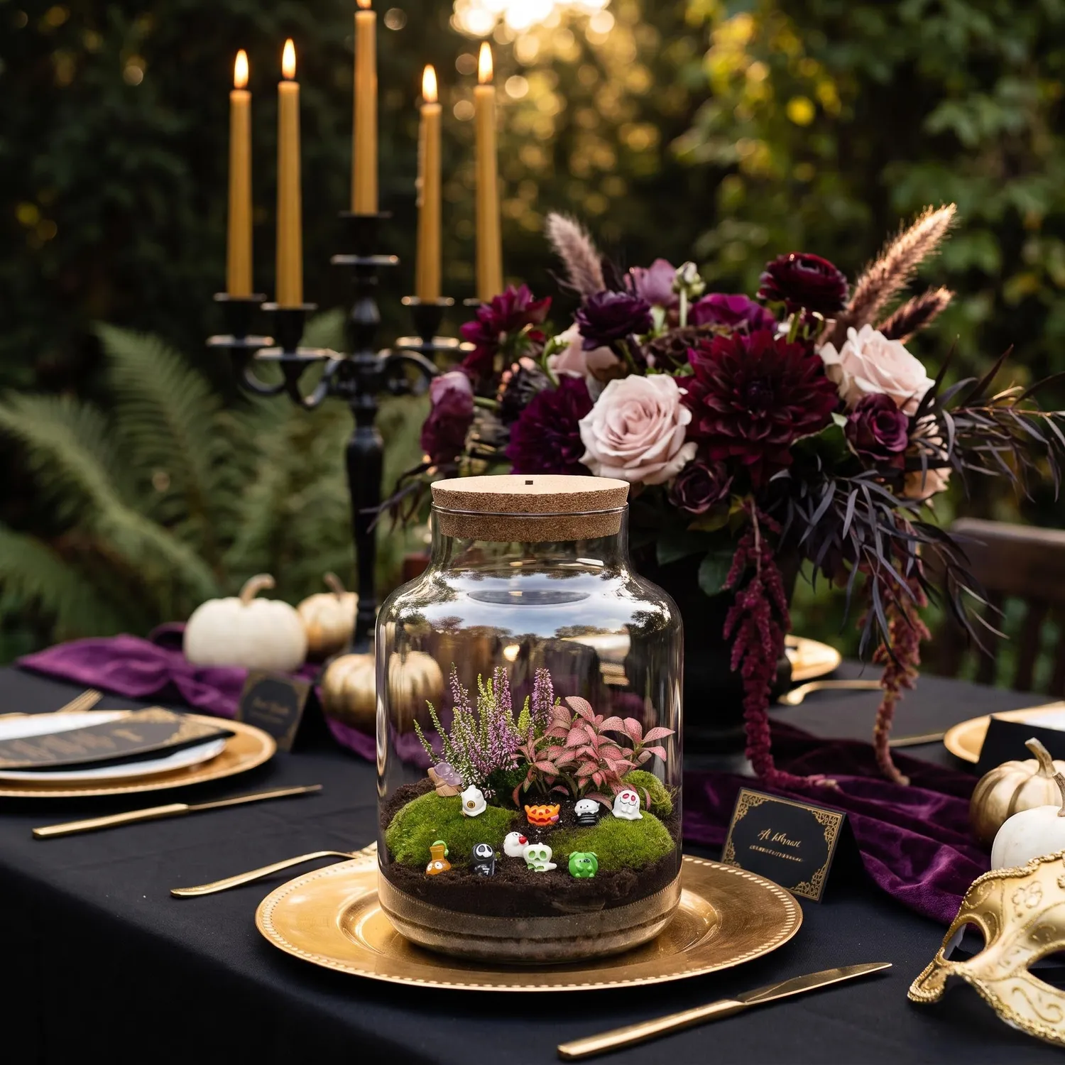 Urbanjungl Little Milky terrarium Halloween Spooky crew