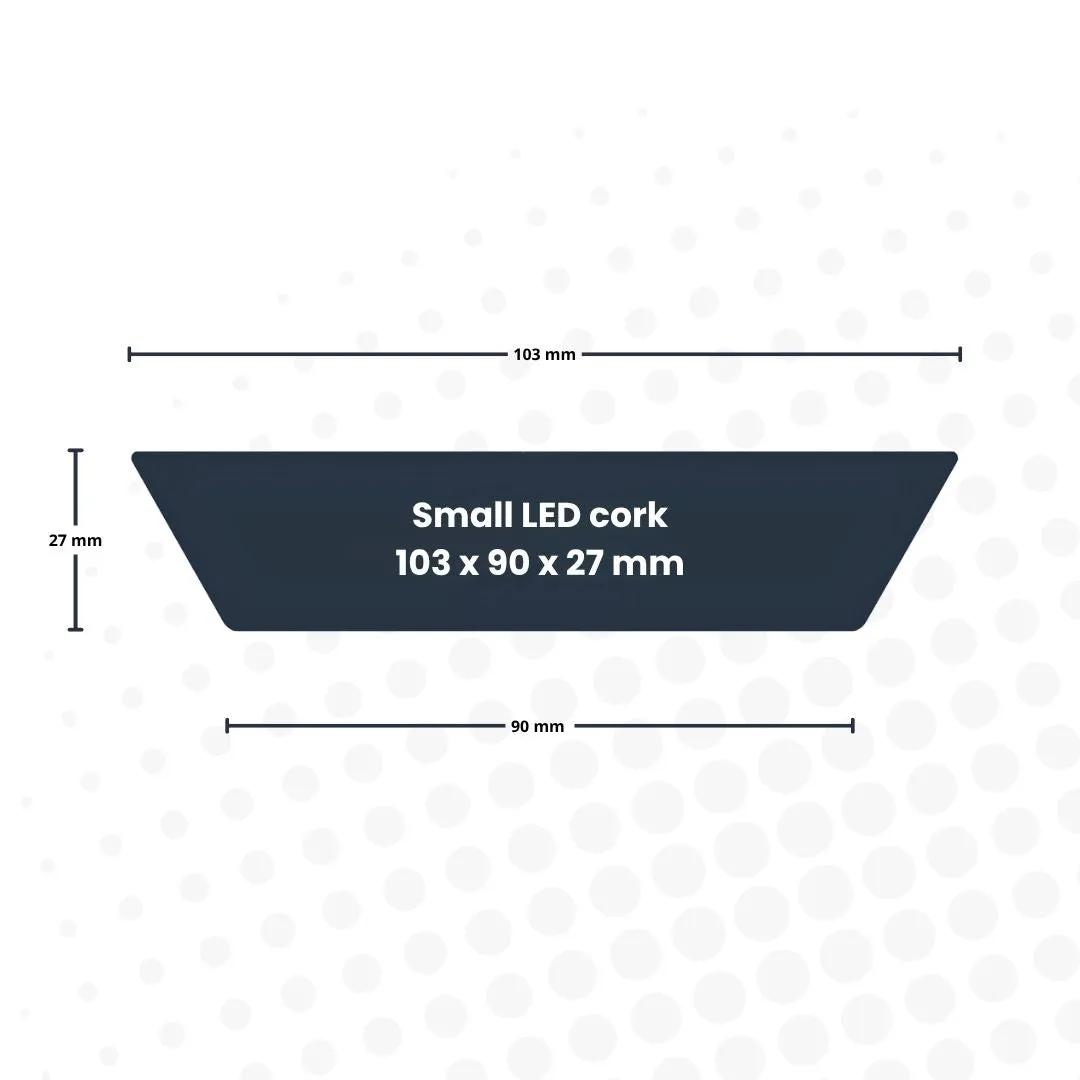 Urbanjungl LED kurk S verlichting 10,3 cm naturel