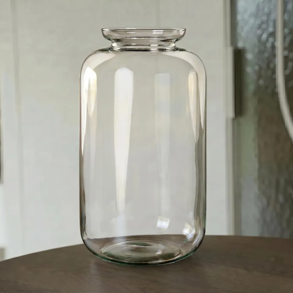 Urbanjungl Sven XL fles gerecycled glas 23x43 cm