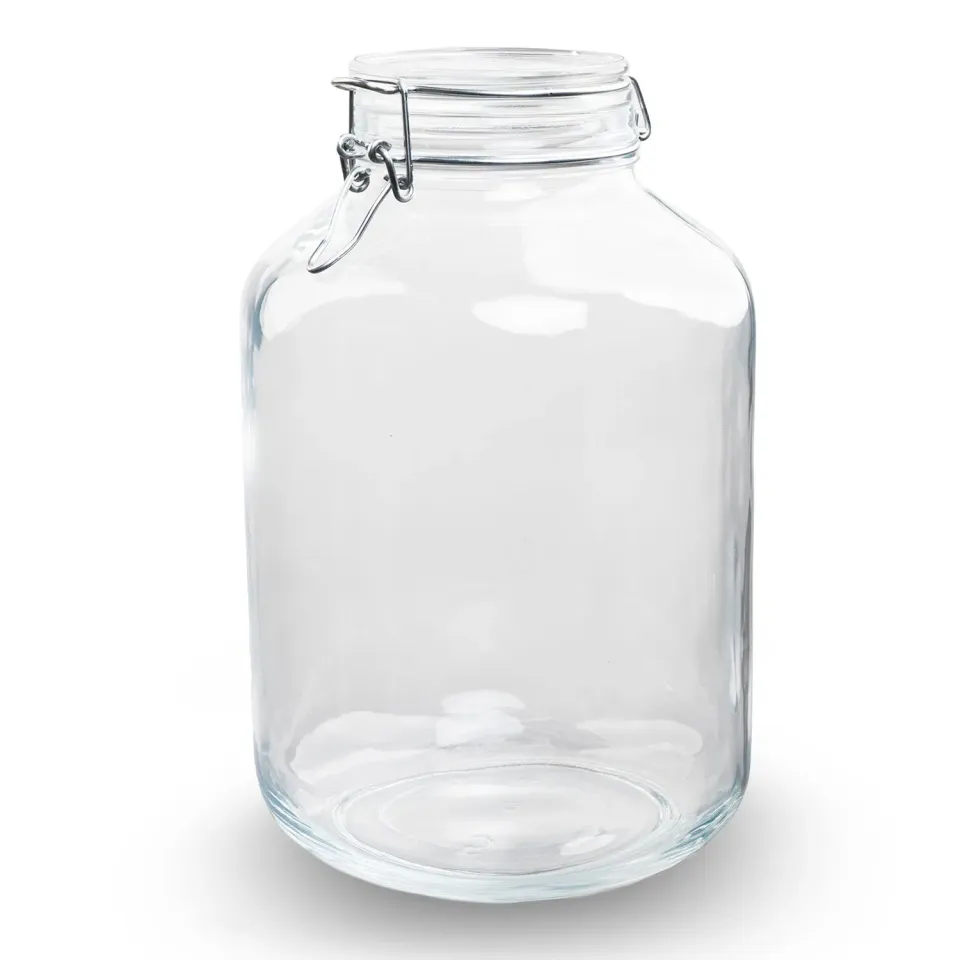 Urbanjungl Fido terrarium fles 5 liter met klemdeksel