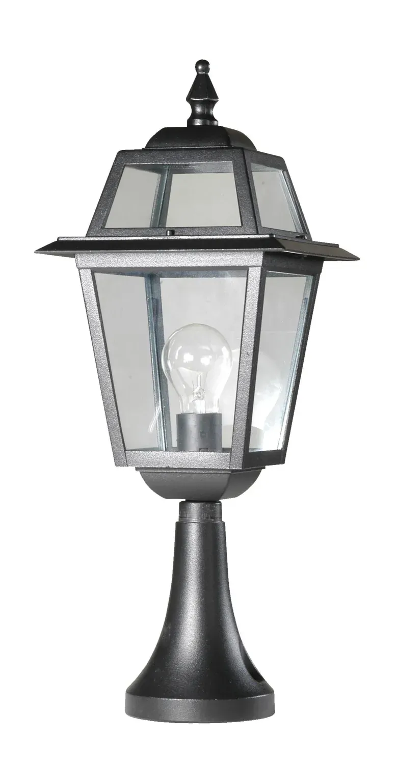 Tuincentrum Heerdink Perla sokkellamp 59 cm zwart E27