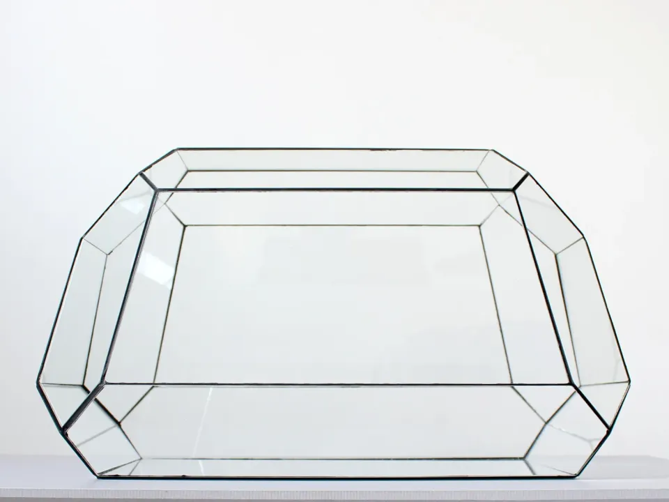 Urbanjungl Nexus geometric terrarium glas 41,5 cm