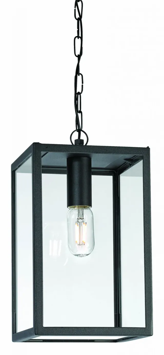 Lofoten hanglamp vierkant zwart E27