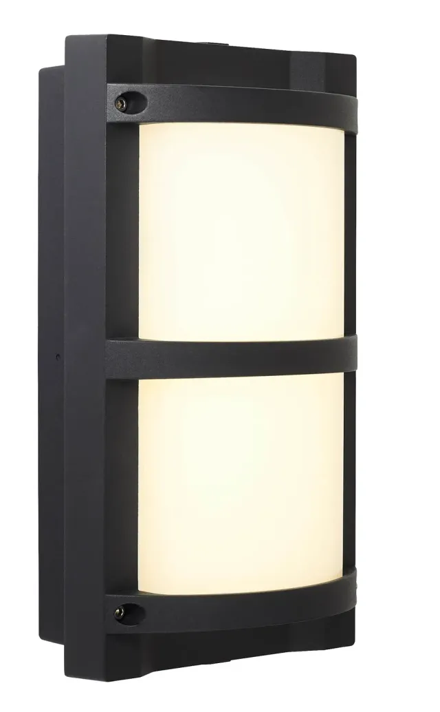 Tuincentrum Heerdink Gevel wandlamp led 8W zwart 3000K
