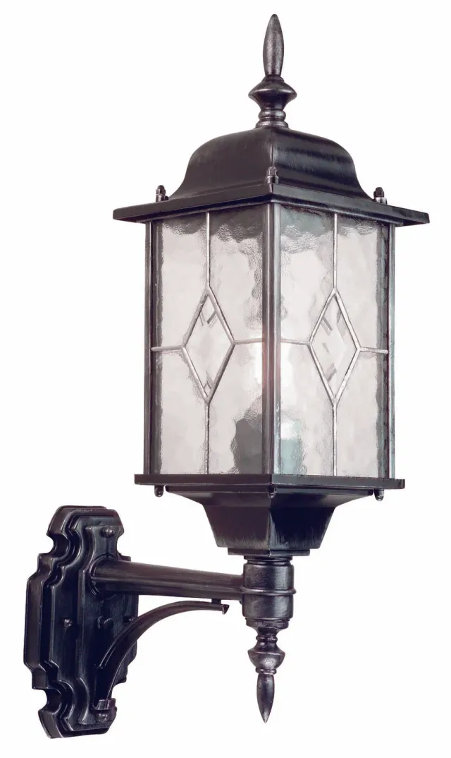 Tuincentrum Heerdink Wexford gevel lamp zwart zilver E27