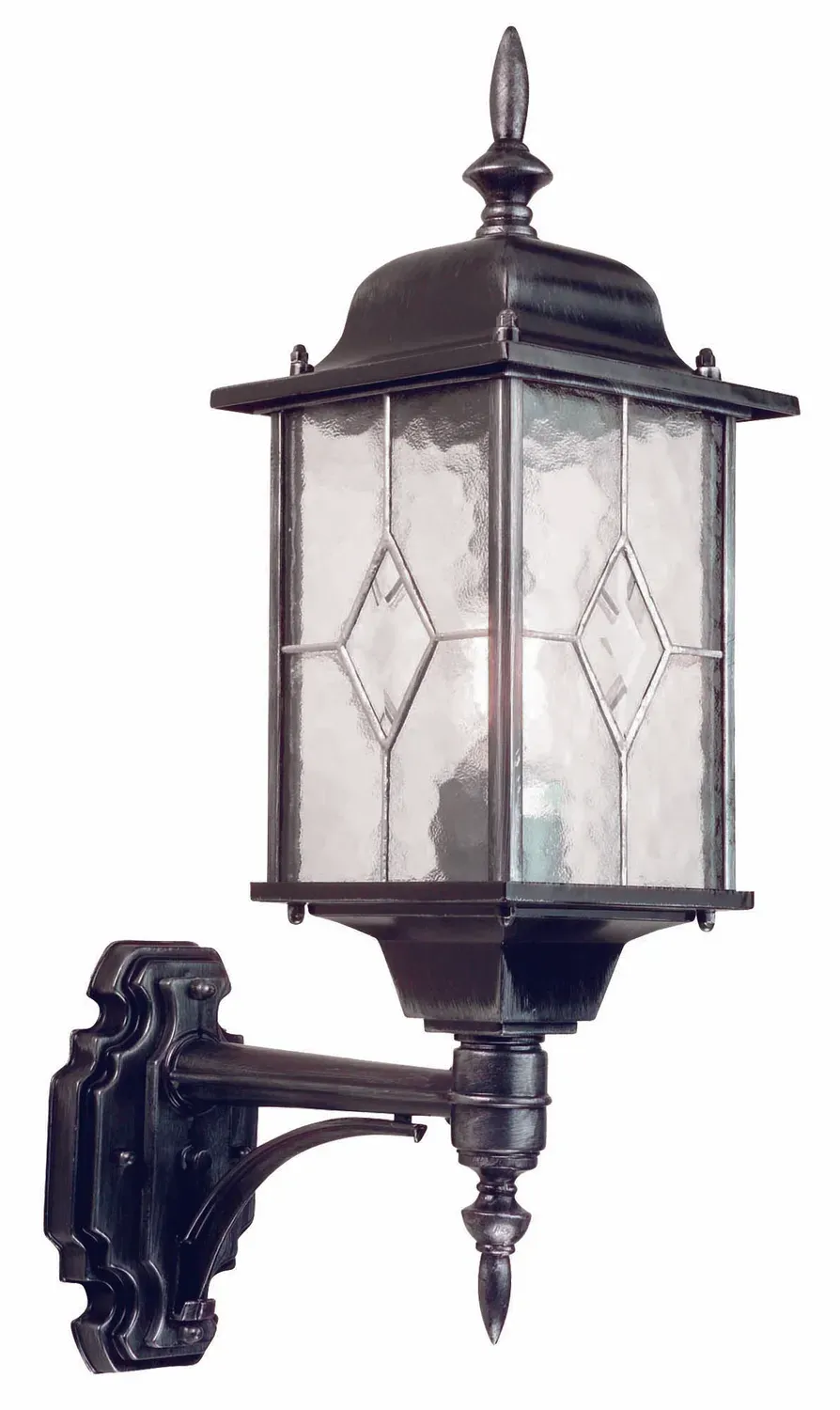 Tuincentrum Heerdink Wexford gevel lamp zwart zilver E27