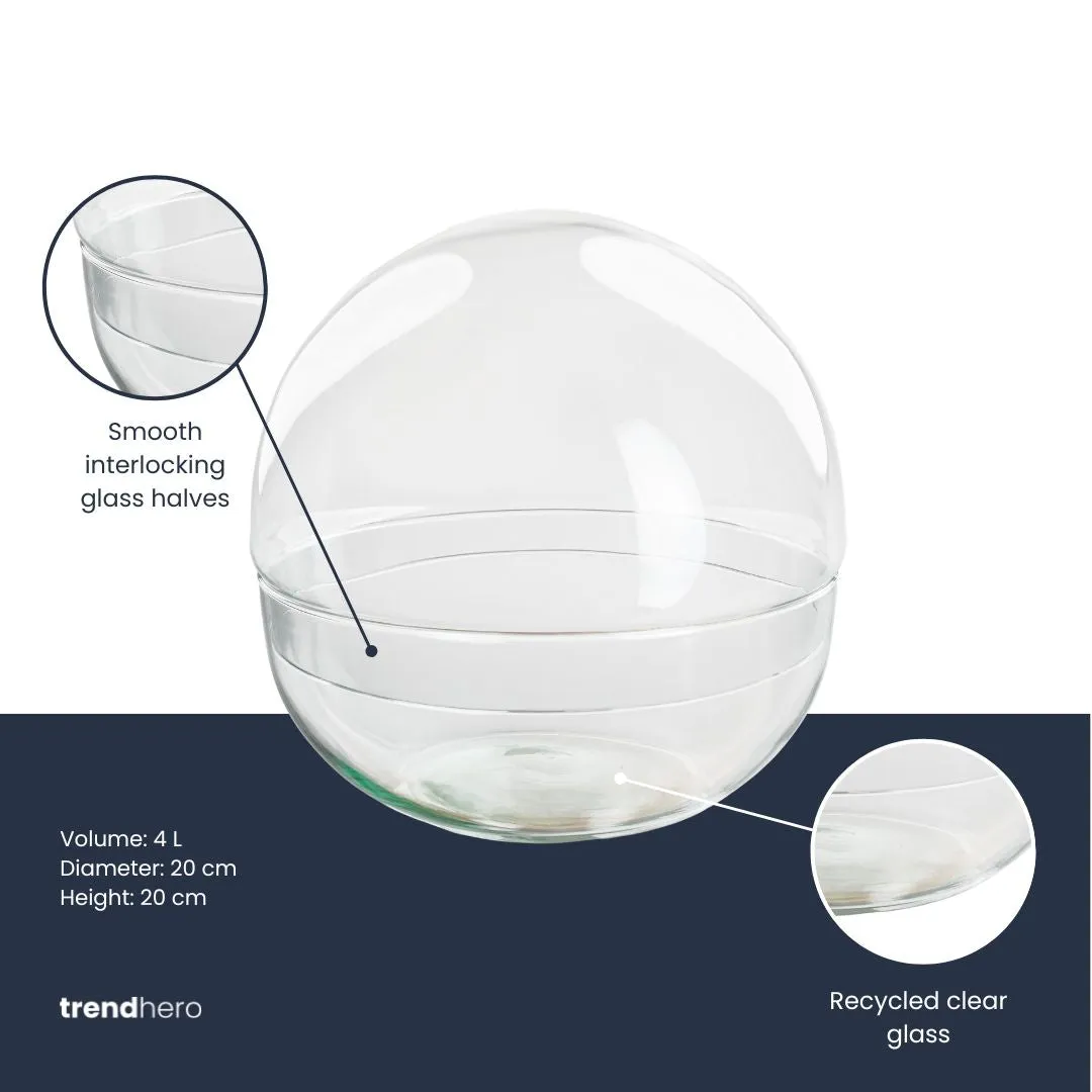 Urbanjungl Dome terrarium fles bolglas Ø 20 cm