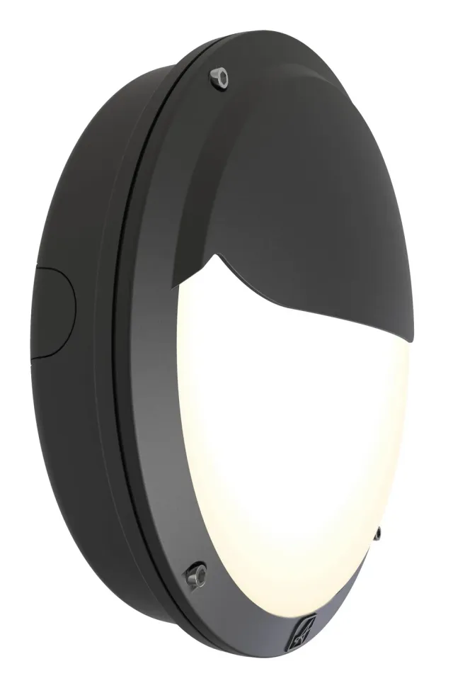 Gevel lamp buiten zwart LED 18-27W 3000K 4000K