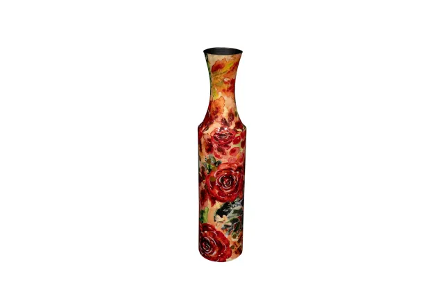 Designed by Lammie Rose Rouge fles rood D15 H71