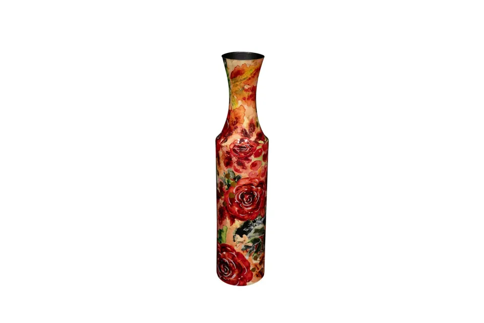Designed by Lammie Rose Rouge fles rood D15 H71