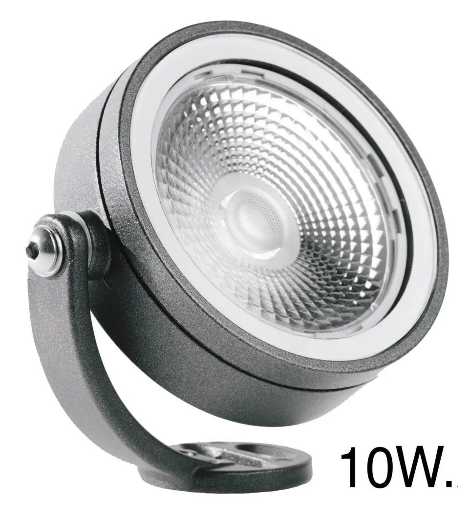Tuincentrum Heerdink Spotpro aanlichtspot rond antraciet 10W