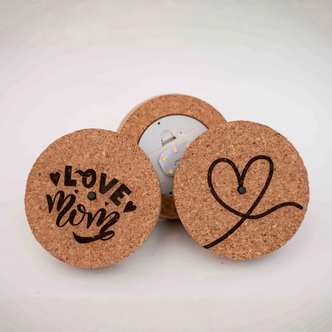Urbanjungl LOVE MOM LED-kurk S warm licht Moederdag