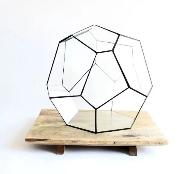Urbanjungl Geometric Terrarium Cosmo glas 31 cm