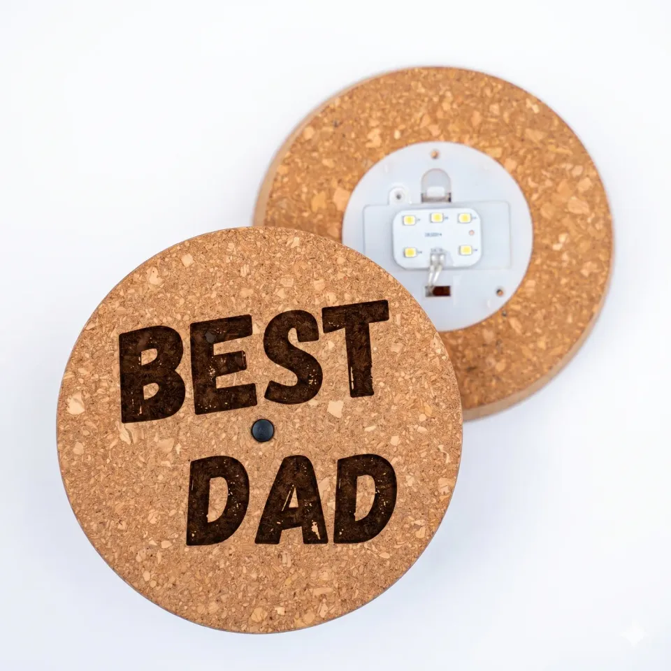 Urbanjungl BEST DAD LED kurkdeksel maat S warm licht