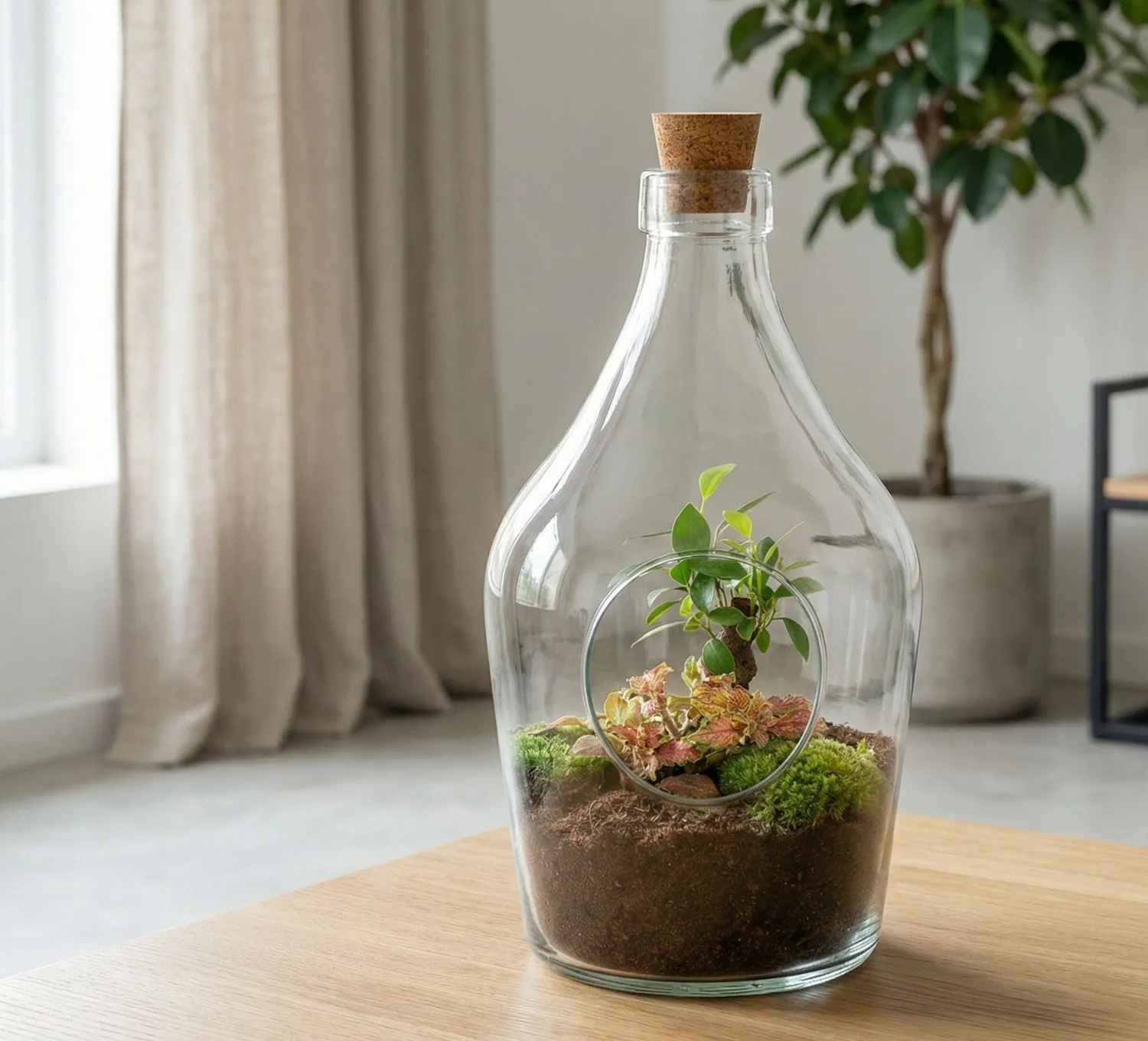 Urbanjungl John open terrarium DIY-kit Ø 16 cm