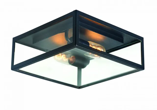 Tuincentrum Heerdink Lofoten plafondlamp 14cm zwart E27