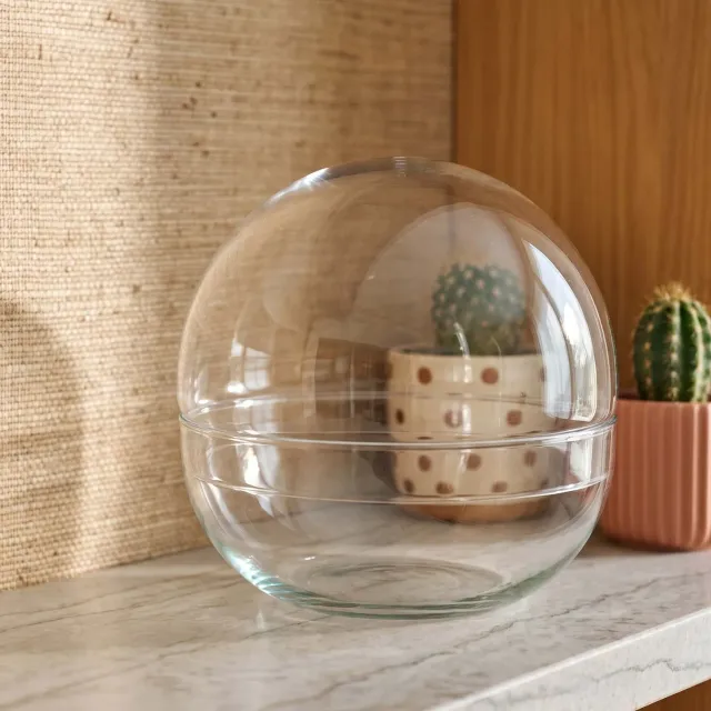 Urbanjungl Dome XL terrarium fles 28 cm gesloten glas