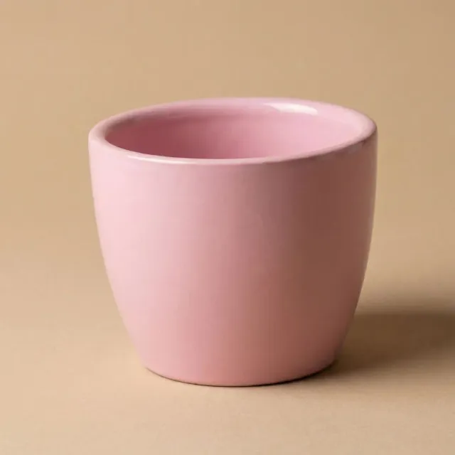 Urbanjungl Bol pot mini plantenpot pastelroze 6 cm
