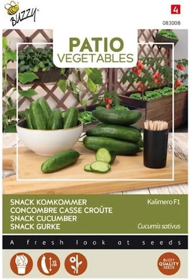 The Natural World Snackkomkommer Kalimero komkommerplant snack