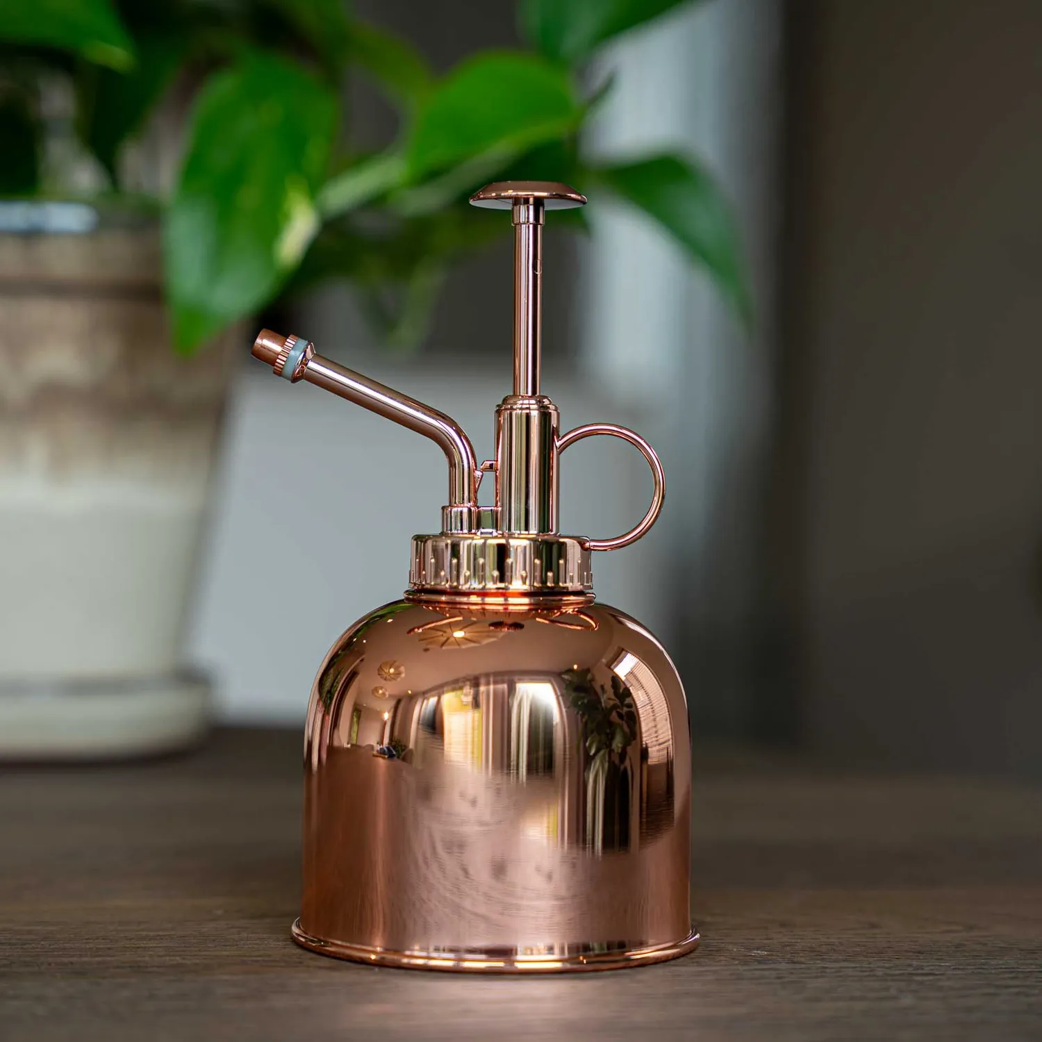 Urbanjungl plant mister RVS rosé goud vernevelaar 15,5 cm
