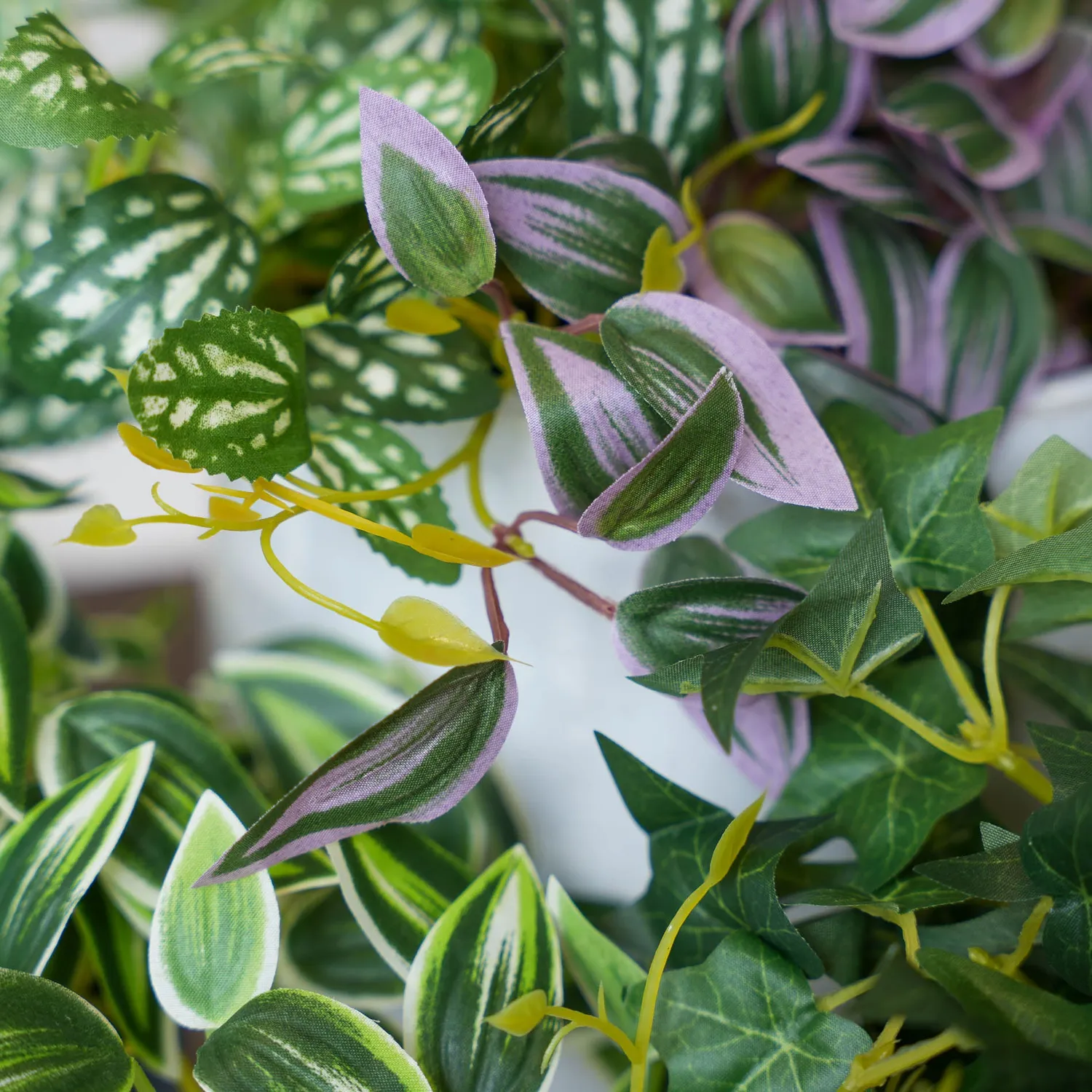 Urbanjungl Hangplanten Mix Kunstplanten 4 Stuks 19 cm