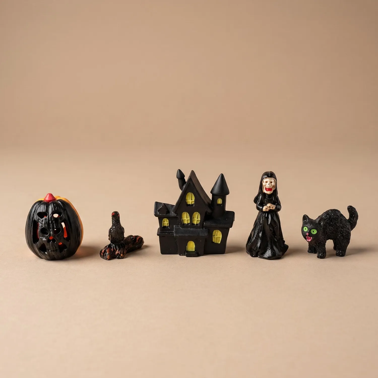 Urbanjungl Trick or Treat Village halloween minis 5 stuks