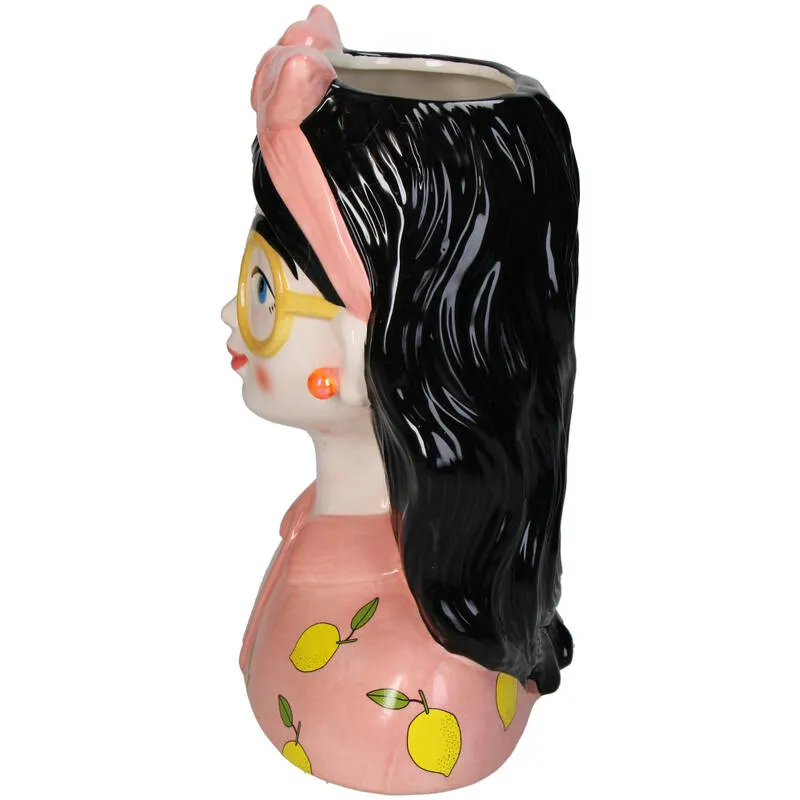Urbanjungl Lady Kylie vaas 27 cm dolomiet kleur