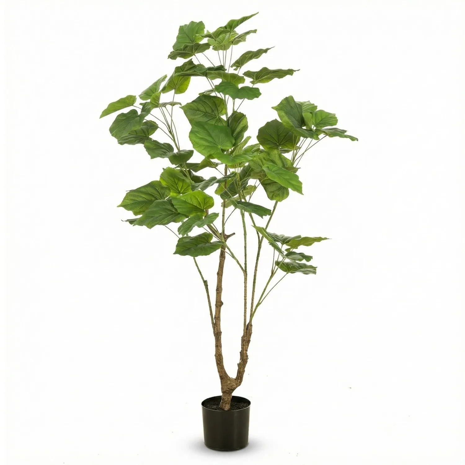 Urbanjungl Ficus Umbrella kunstplant 125 cm grote bladeren