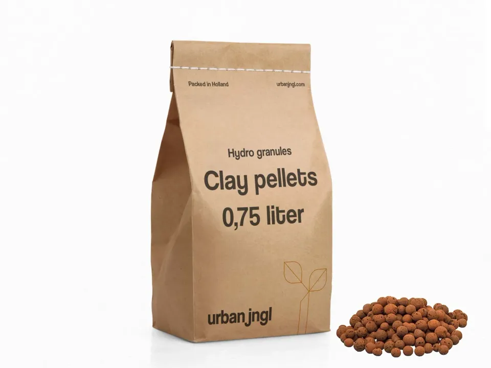 Urbanjungl Clay Pellets hydrokorrels 0,75 liter drainage
