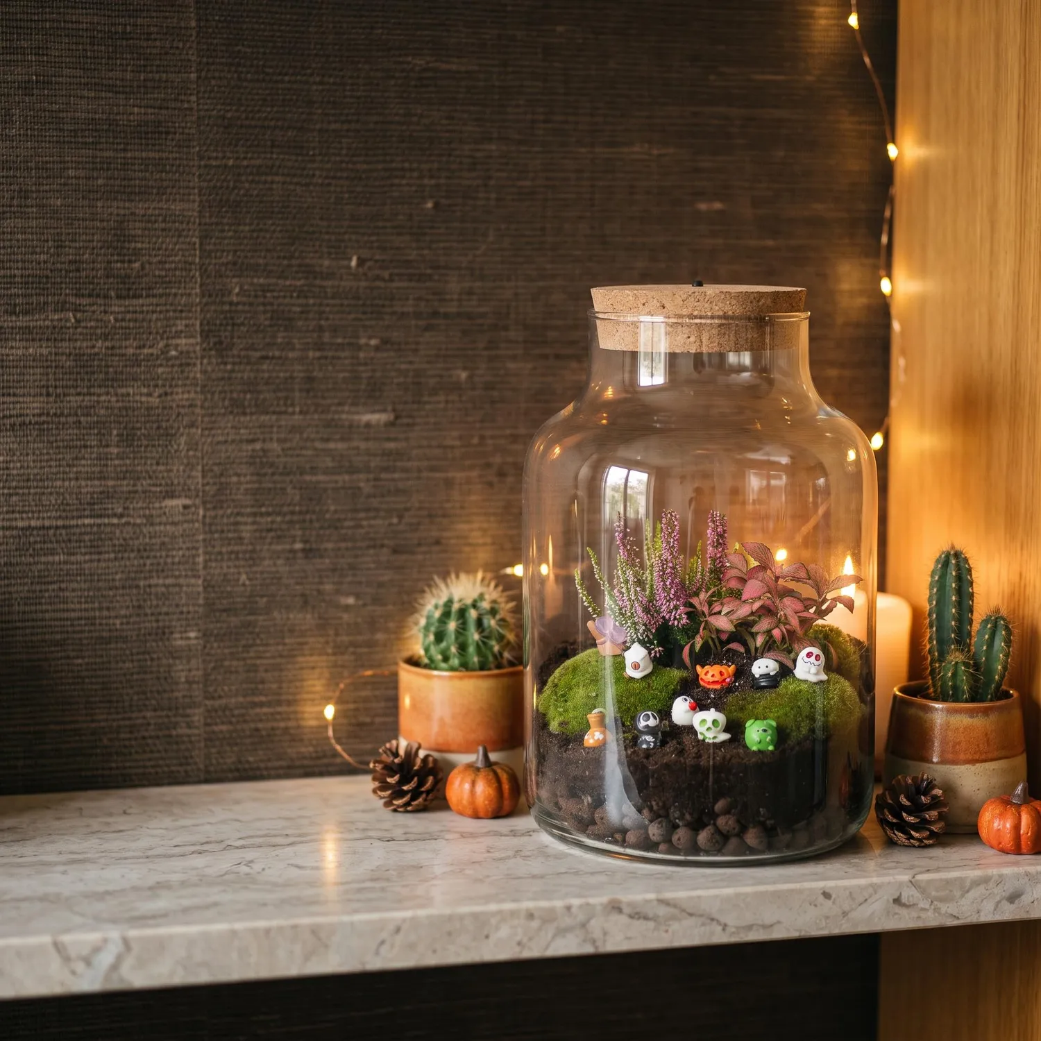Urbanjungl Little Milky terrarium Halloween Spooky crew