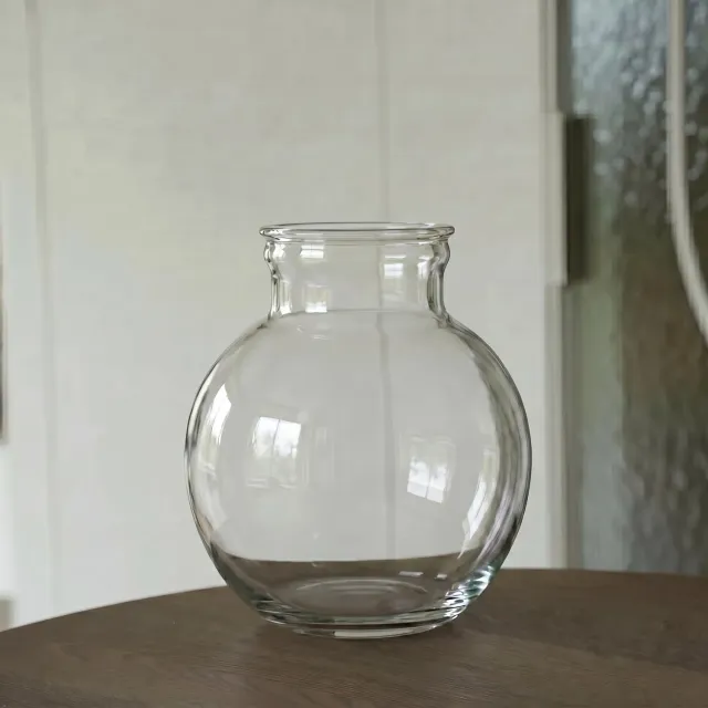 Urbanjungl Bolder Bob terrarium fles 30 cm gerecycled glas