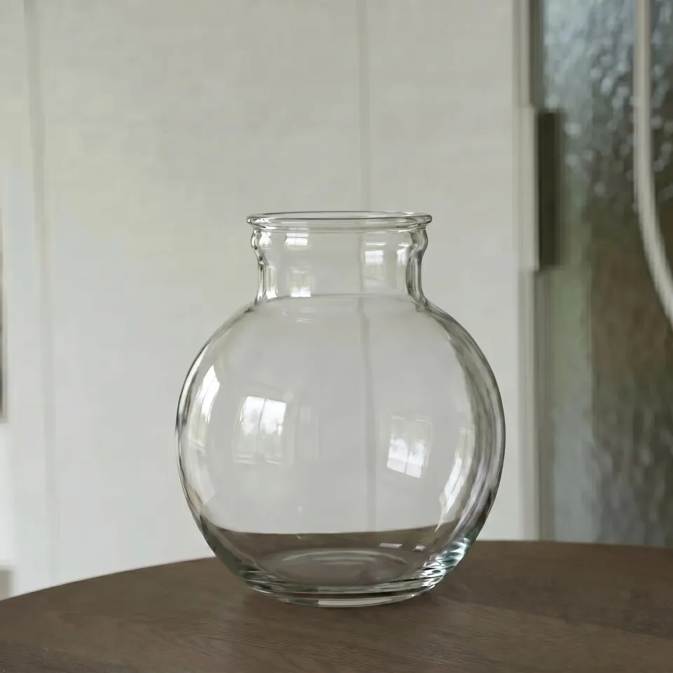 Urbanjungl Bolder Bob terrarium fles 30 cm gerecycled glas