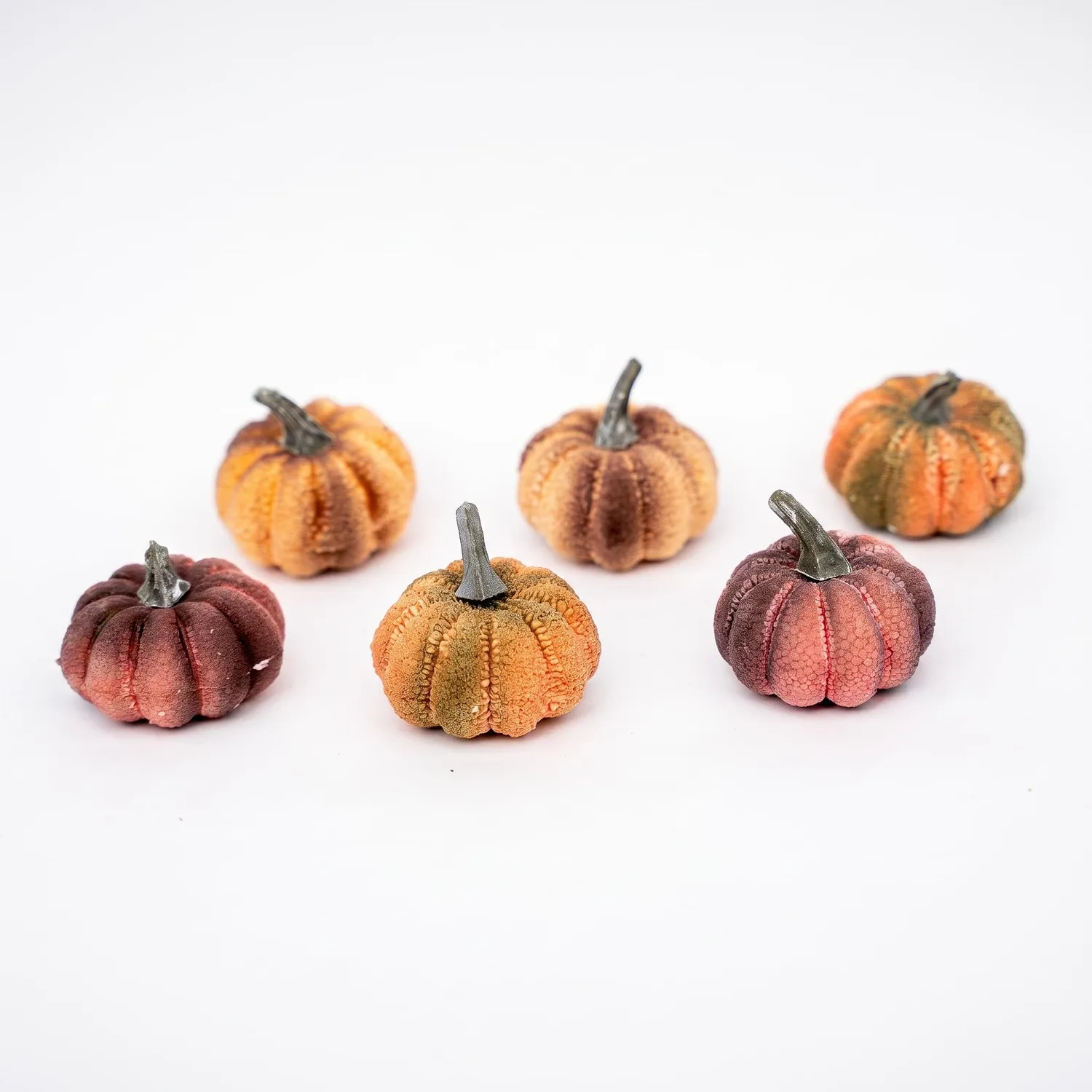 Urbanjungl Pumpkin Pepita Nep Pompoen 6 Stuks Ø 6 cm